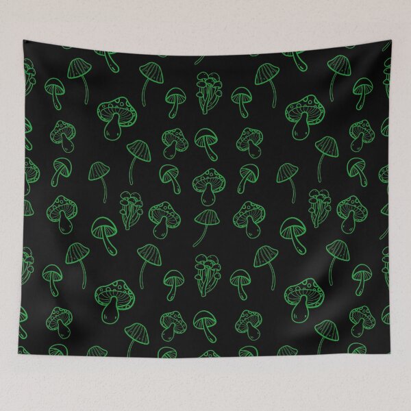 Item preview, mushroom pattern designed and sold by broadwaygirl142.
