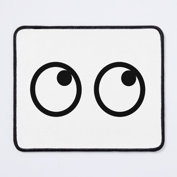 Item preview, Cool Cartoon Eyes Design Looking Up and Right, Googly Cartoon Eyes Drawing designed and sold by RiciPaneto.
