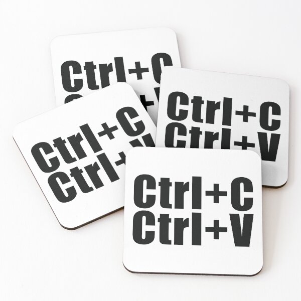 Item preview, Ctrl+C Ctrl+V designed and sold by the-craft-shop.