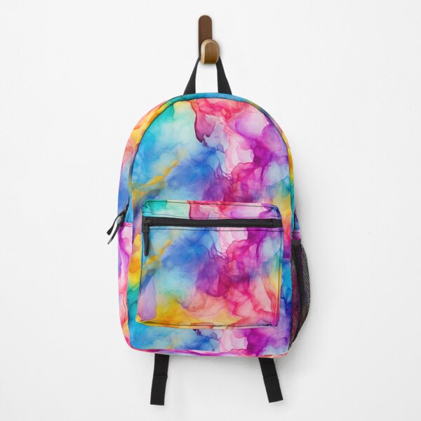 Item preview, Abstract Rainbow Ink Flow Design – Modern Aesthetic Art 1202 designed and sold by Hanna Ryan.