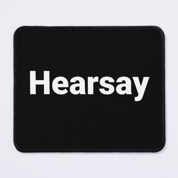 Item preview, Hearsay designed and sold by Text-based T-Shirts and Gifts.