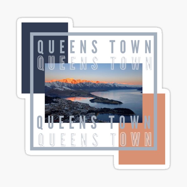 Item preview, Queenstown Adventure T-Shirt Design designed and sold by LunaLoop.