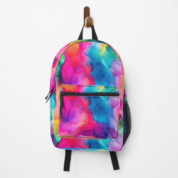 Item preview, Abstract Rainbow Ink Flow Design – Modern Aesthetic Art 1217 designed and sold by Hanna Ryan.