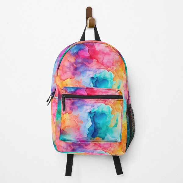 Item preview, Abstract Rainbow Ink Flow Design – Modern Aesthetic Art 1204 designed and sold by Hanna Ryan.