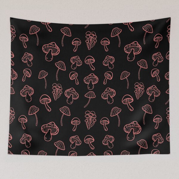 Item preview, mushroom pattern designed and sold by broadwaygirl142.