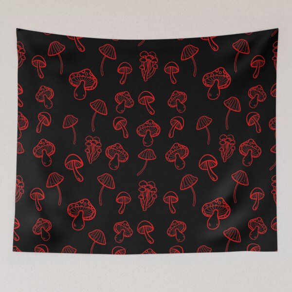 Item preview, mushroom pattern designed and sold by broadwaygirl142.