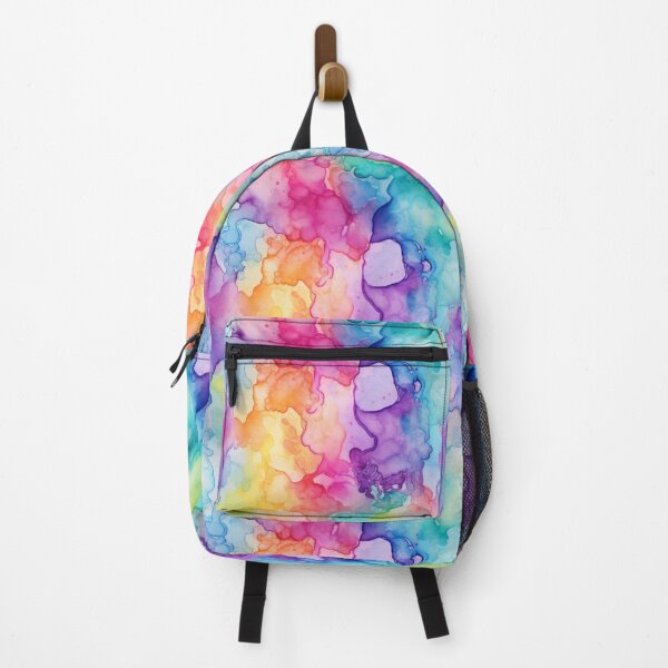 Item preview, Abstract Rainbow Ink Flow Design – Modern Aesthetic Art 1207 designed and sold by Hanna Ryan.