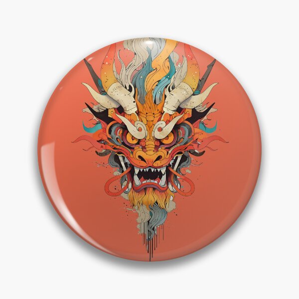 Item preview, Head the Japonaise dragon designed and sold by illustroken.