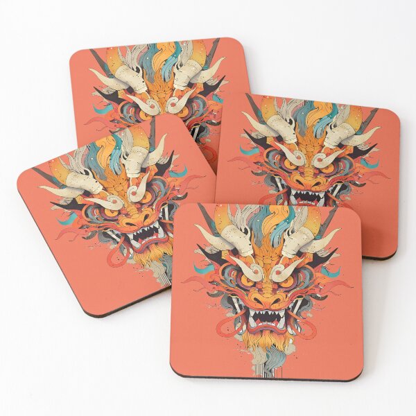 Item preview, Head the Japonaise dragon designed and sold by illustroken.