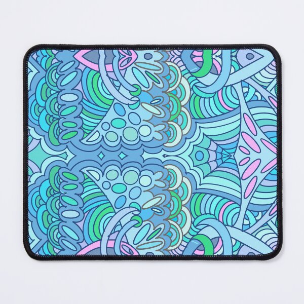 Item preview, Turquoise Tangle Series - Happiness Waves designed and sold by donebyreena.