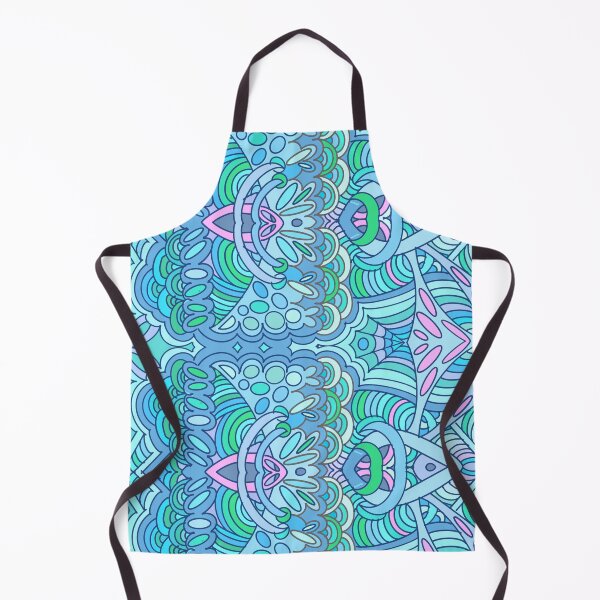 Item preview, Turquoise Tangle Series - Happiness Waves designed and sold by donebyreena.