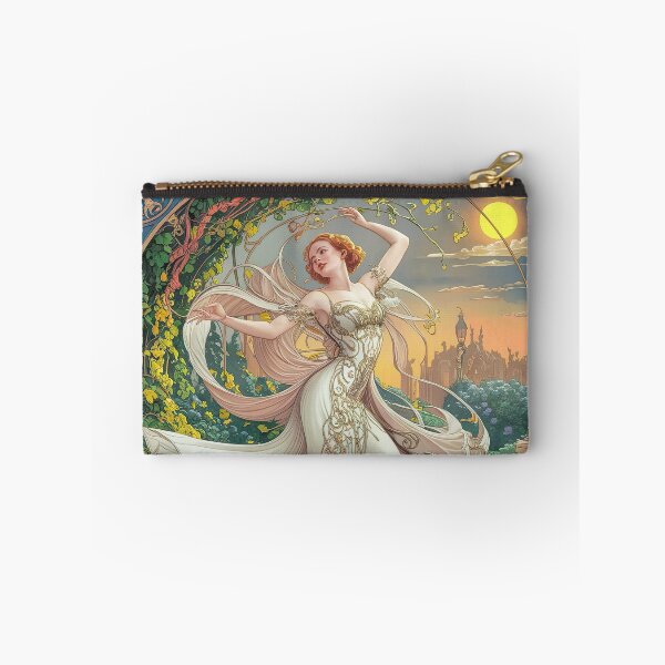 Item preview, Dance Painting Inspired By Alphonse Mucha Style designed and sold by Tamas Das.