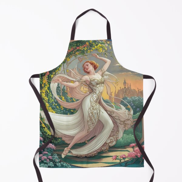 Item preview, Dance Painting Inspired By Alphonse Mucha Style designed and sold by Tamas Das.