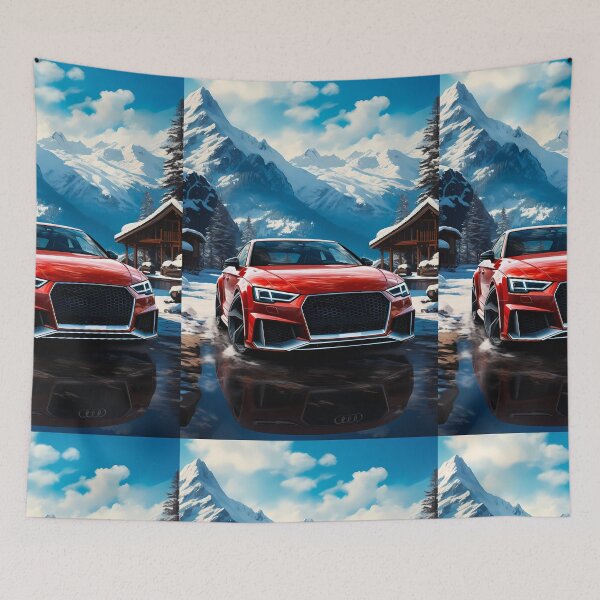 Item preview, Unstoppable Power Sports Limousine In Snow Capped Mountains designed and sold by RevUpDesign.