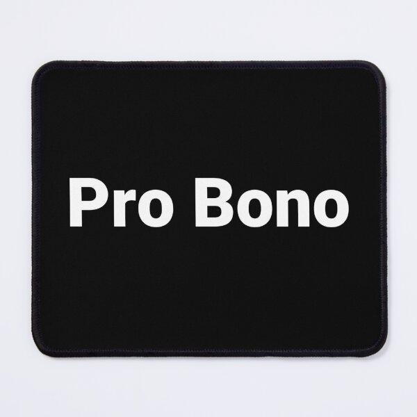 Item preview, Pro Bono designed and sold by Text-based T-Shirts and Gifts.