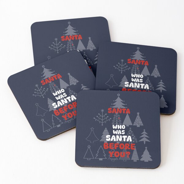 Item preview, SANTA, WHO WAS SANTA BEFORE YOU?, Unique designed and sold by villacreativa.