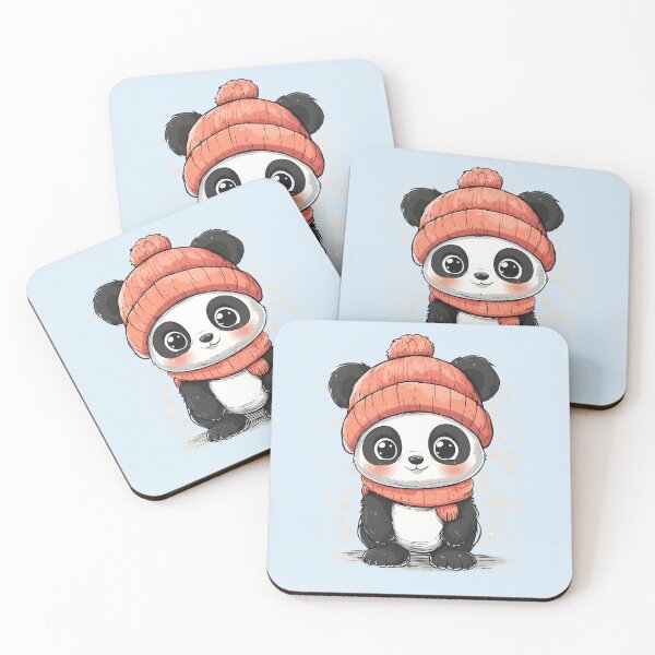 Item preview, panda bear with hat designed and sold by DerSenat.