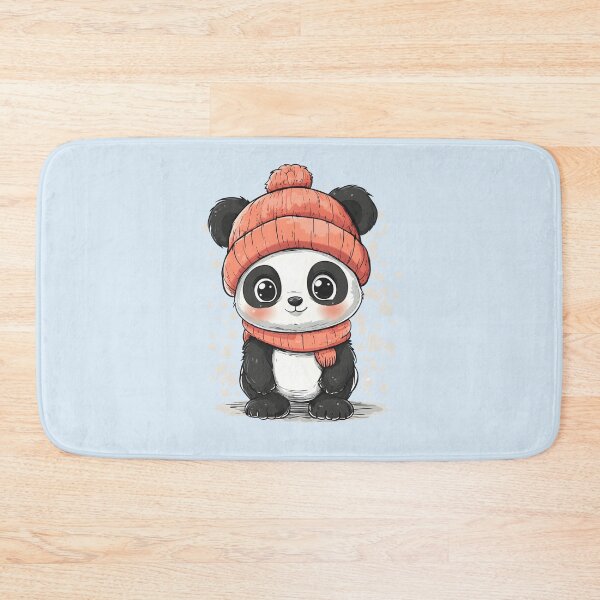 Item preview, panda bear with hat designed and sold by DerSenat.