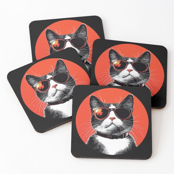 Item preview,  Feline Fashionista with Hipster Shades designed and sold by MOONE FLOWER.
