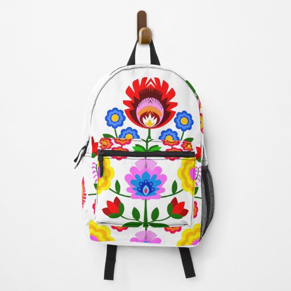 Item preview, Polish folk art - floral embroidery pattern and cutouts colorful designed and sold by mikistudio.
