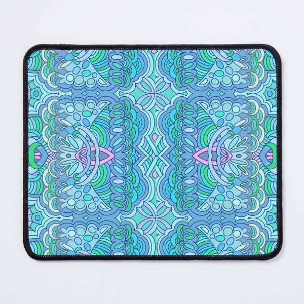 Item preview, Turquoise Tangle Series - Blooming Positivity designed and sold by donebyreena.