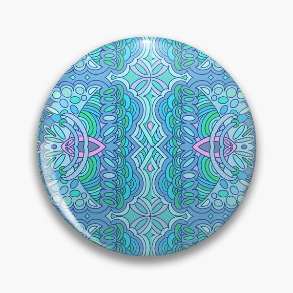 Item preview, Turquoise Tangle Series - Blooming Positivity designed and sold by donebyreena.
