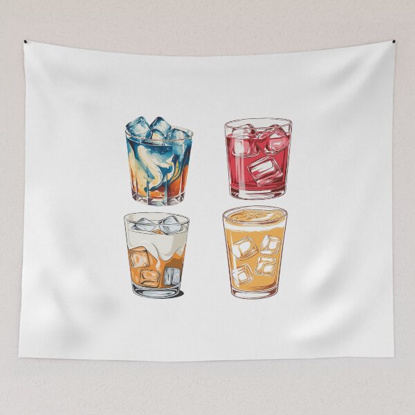 Item preview, Copy of Iced Tea and Refreshing Drinks Sticker Pack – Watercolor Art designed and sold by Verycutethings.