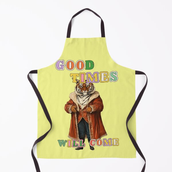 Item preview, good times are coming, Tiger meme designed and sold by Mauswohn.