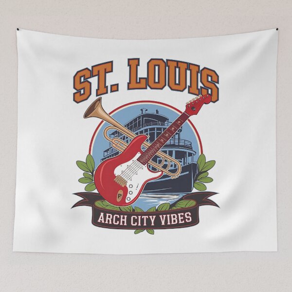 Item preview, ST Louis - The show me city - The gateway to fun - Arch city vibes - Weve got the blues designed and sold by JansenGS.