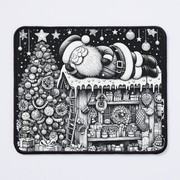 Item preview, Christmas Santa Needs A Nap C23 designed and sold by HappyHavenStu.