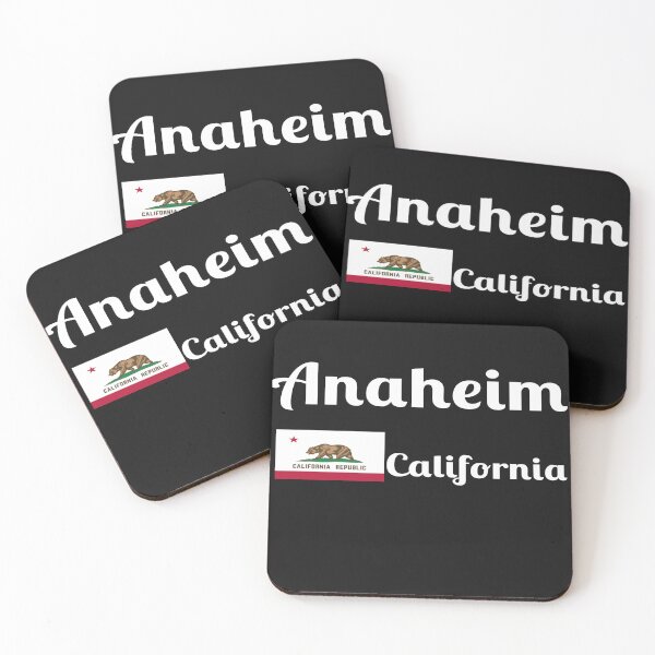 Item preview, Anaheim California - Stylish Prints, designed and sold by Fleetwood1994.