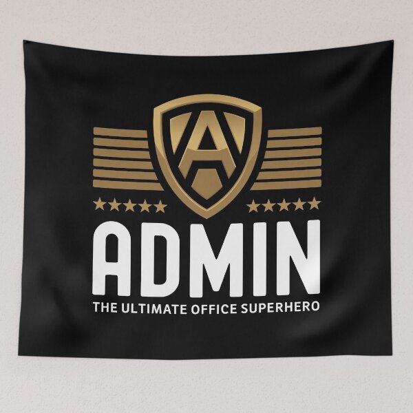 Item preview, Admin Superhero - Ultimate Office Support Gift for Professionals designed and sold by Infinitee8hirts.