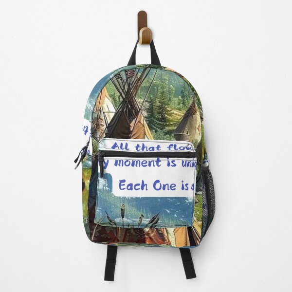 Item preview, "Sacred Flow: Native American River Village" designed and sold by SJZDesign.