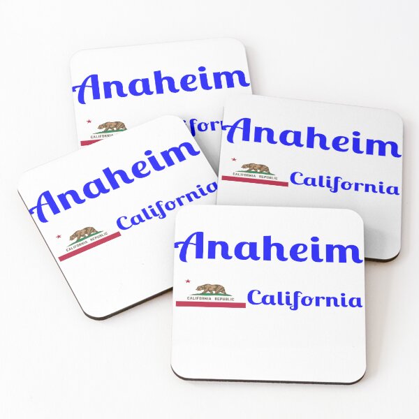 Item preview, Anaheim California - Stylish Prints, designed and sold by Fleetwood1994.