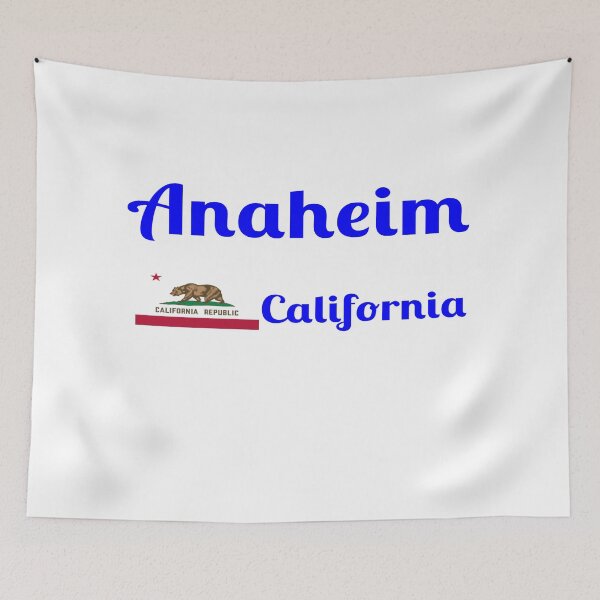 Item preview, Anaheim California - Stylish Prints, designed and sold by Fleetwood1994.