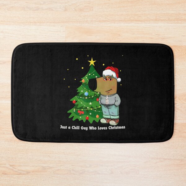 Item preview, Just A Chill Guy Christmas designed and sold by LawmanNastasia.