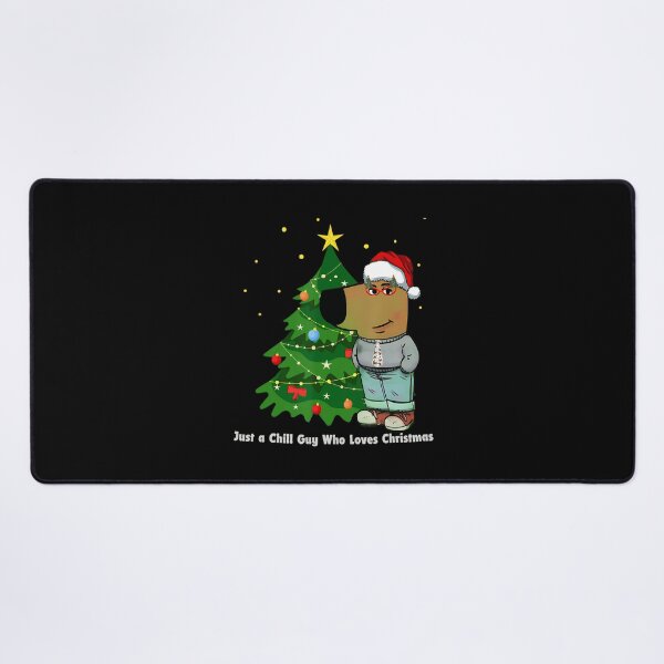 Item preview, Just A Chill Guy Christmas designed and sold by LawmanNastasia.
