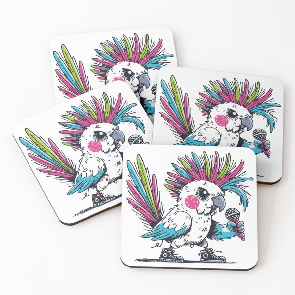Item preview, Punk Cockatoo with Mohawk designed and sold by Ingo Menhard.