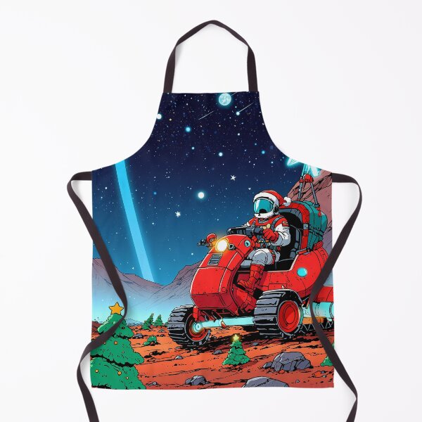 Item preview, Intergalactic Santa on Mars designed and sold by Pays-des-Pixels.