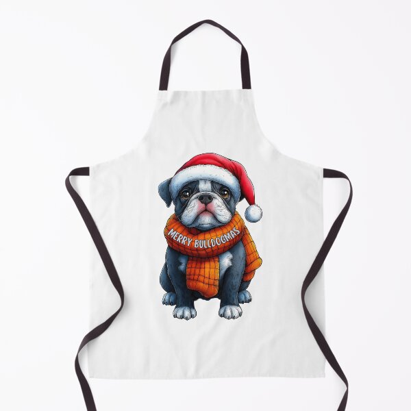 Item preview, Merry Bulldogmas Dog, Festive Bulldog Art, Cute Holiday Bulldog, Christmas Puppy Design, Cozy Winter Dog designed and sold by BukkyStory.