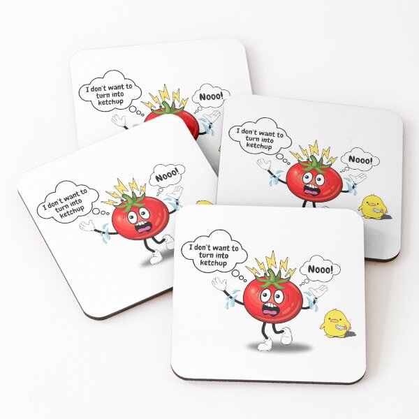 Item preview, Tomato's Worst Nightmare - Funny Cartoon Design designed and sold by EagleVisionary.