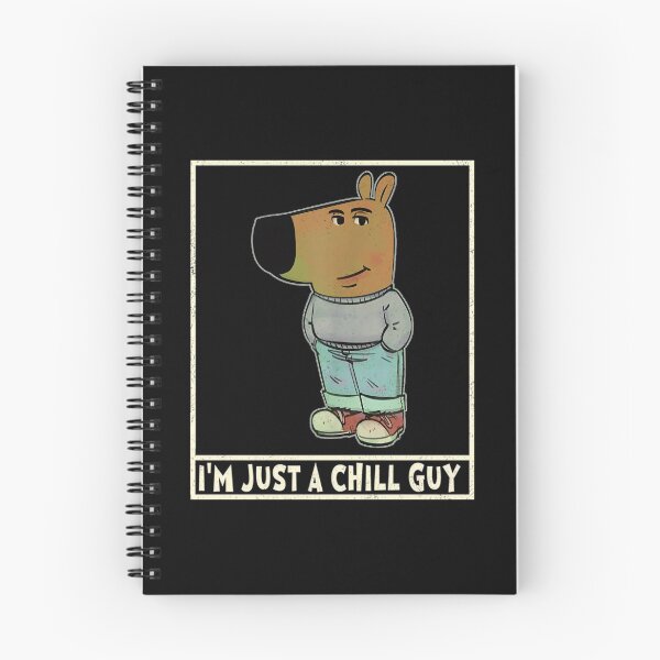 Item preview, Just A Chill Guy Meme designed and sold by LawmanNastasia.