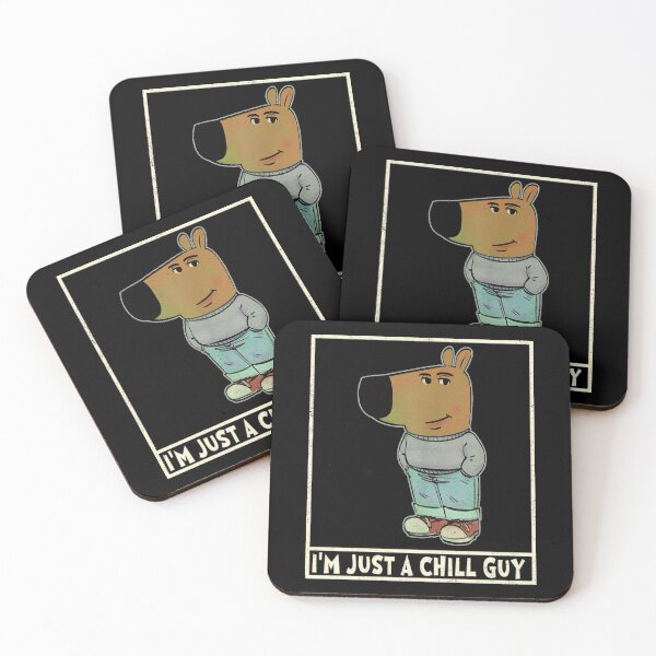 Item preview, Just A Chill Guy Meme designed and sold by LawmanNastasia.