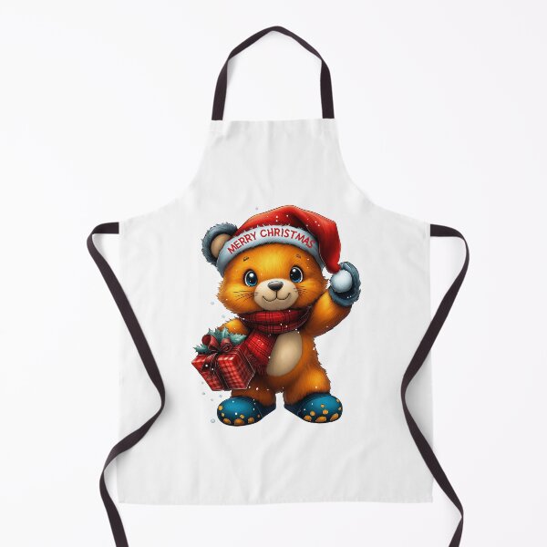 Item preview, Merry Christmas Bear, Festive Holiday Bear, Cute Gift Bear Art, Christmas Teddy Illustration, Cozy Winter Bear designed and sold by BukkyStory.
