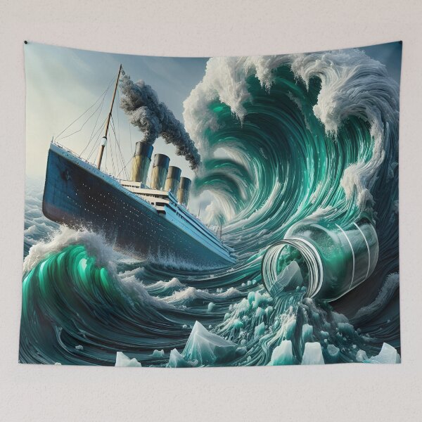 Item preview, Titanic - 3D Painting  designed and sold by Bright-Moonrise.