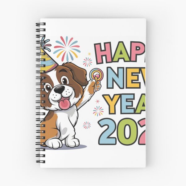 Item preview, Party Time St Bernard: 2025 Edition designed and sold by NeatThingLover.
