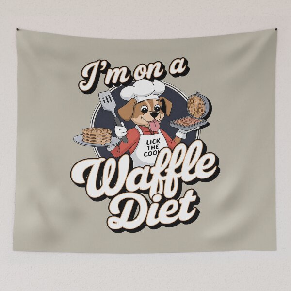 Item preview, Waffle diet - Waffle me - I'm a waffle holic - Waffle up - Team waffle designed and sold by JansenGS.