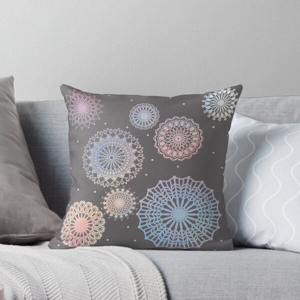 Item preview, Faded Mandalas on Gray  designed and sold by JaygiesDesign.