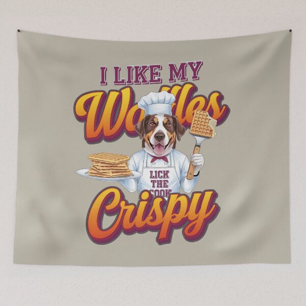 Item preview, I like my Waffles crispy - Waffle me - I'm a waffle holic - Waffle up - Team waffle designed and sold by JansenGS.