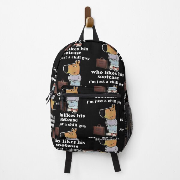 Item preview, Just A Chill Guy Sootcase designed and sold by LawmanNastasia.